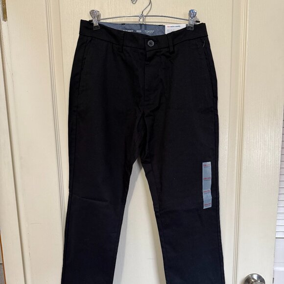 2 Pair Black Men's Pants 28 Waist, Old Navy J.Crew - Picture 3 of 5